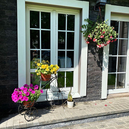 3Д панели из натурального камня. Сланец чёрный (Модерн)