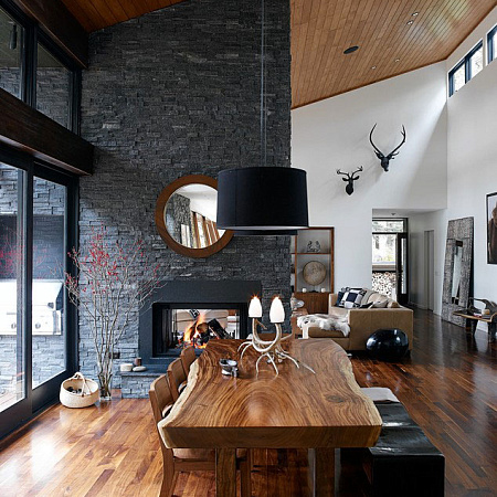 3d панели из натурального камня. Сланец чёрный (Классик)