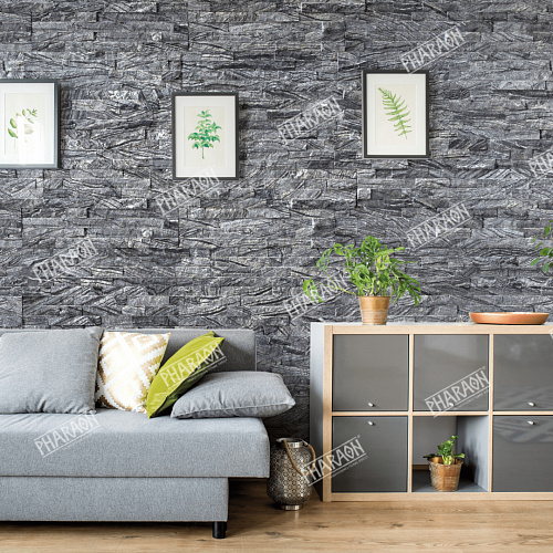 3d панели из натурального камня. Мрамор древесный серый (Неоклассик)