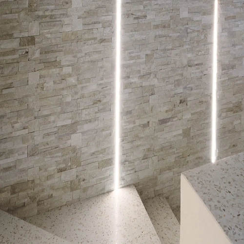 3Д панели из натурального камня. Кварцит бежевый (Модерн)