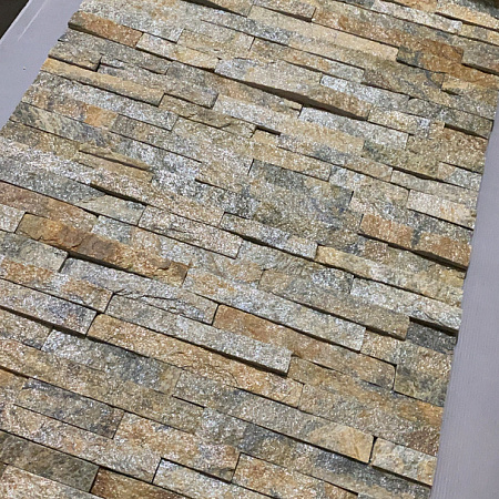 3d панели из натурального камня. Кварцит мультиколор (Классик)