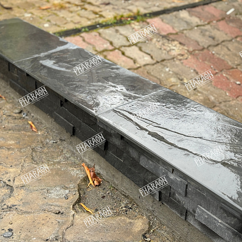 3d панели из натурального камня. Сланец чёрный (Неоклассик)