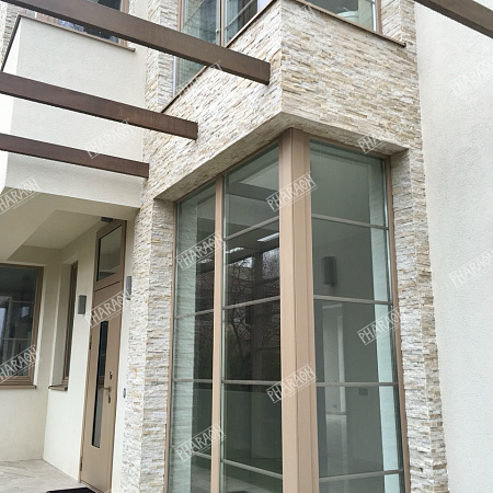 3d панели из натурального камня. Кварцит бежевый (Классик)