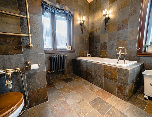 Натуральный отделочный камень для ванных комнат