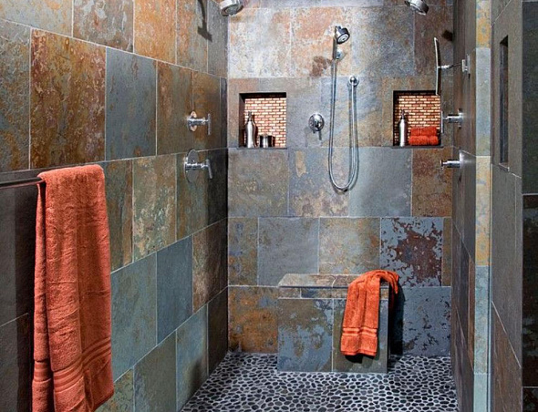 Натуральный отделочный камень для ванных комнат