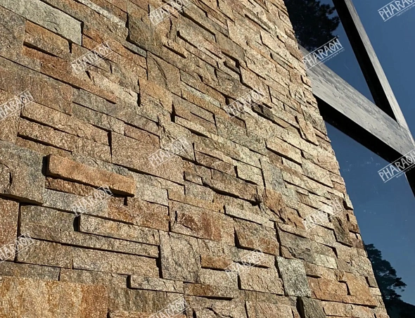 Натуральный облицовочный камень для фасадов