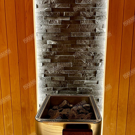 3d панели из натурального камня. Сланец чёрный (Классик)