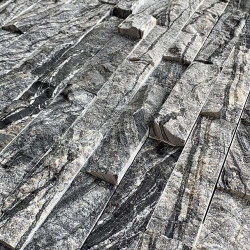 3d панели из натурального камня. Мрамор древесный серый (Неоклассик)