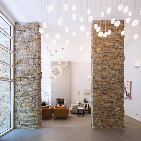 3d панели из натурального камня. Кварцит мультиколор (Грубый камень)