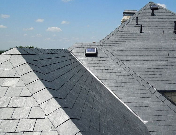 Натуральный отделочный камень для кровли