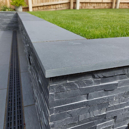 3d панели из натурального камня. Сланец чёрный (Классик)