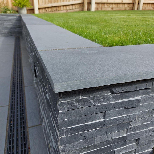 3d панели из натурального камня. Сланец чёрный (Классик)