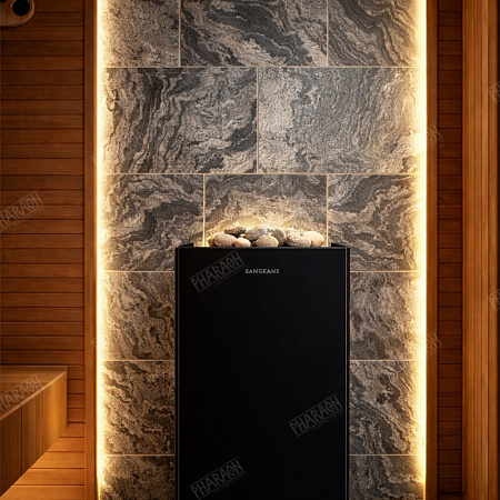 Сланец Сильвер Грей (полированный) 300х300