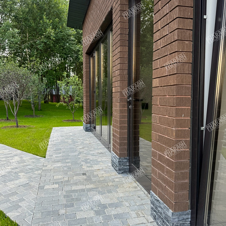 3d панели из натурального камня. Мрамор древесный серый (Классик)