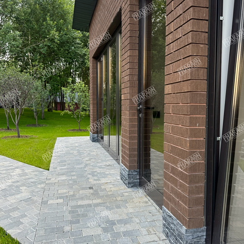 3d панели из натурального камня. Мрамор древесный серый (Классик)