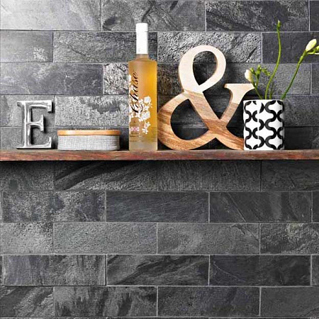 Сланец Сильвер Грей (полированный) 300х300