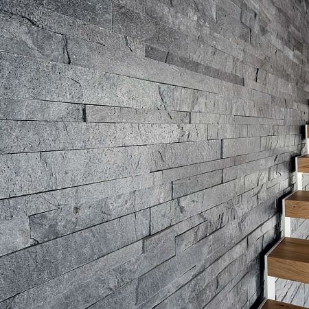 3d панели из натурального камня. Сланец Сильвер Грей (Модерн)