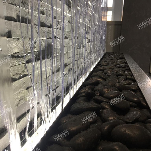 3d панели из натурального камня. Сланец чёрный (Неоклассик)