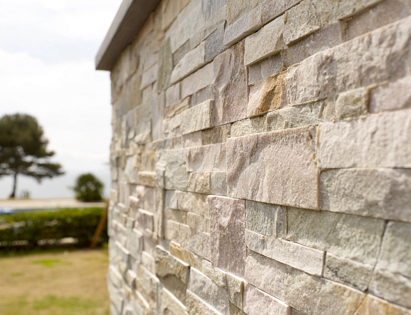 Натуральный облицовочный камень для фасадов