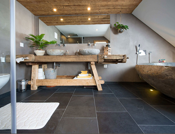 Натуральный отделочный камень для ванных комнат