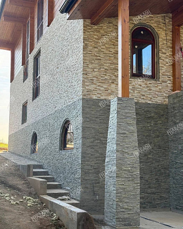 3d панели из натурального камня. Кварцит зелёный (Классик)