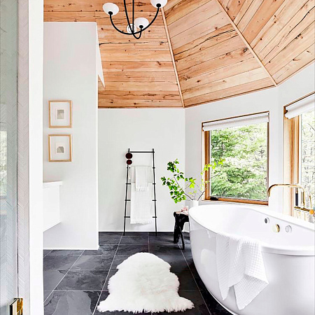 Сланец чёрный (натуральный скол) 600х600 мм.