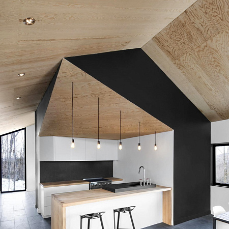 Сланец чёрный (натуральный скол) 300х600 мм.