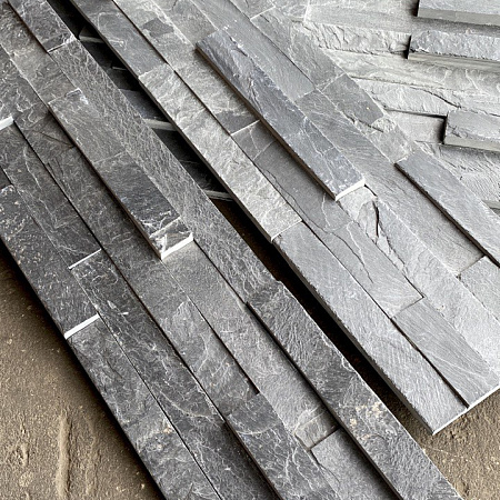 3d панели из натурального камня. Сланец чёрный (Классик)