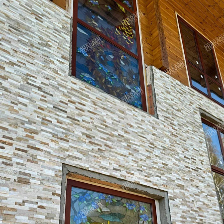 3d панели из натурального камня. Сланец бежевый (Классик)