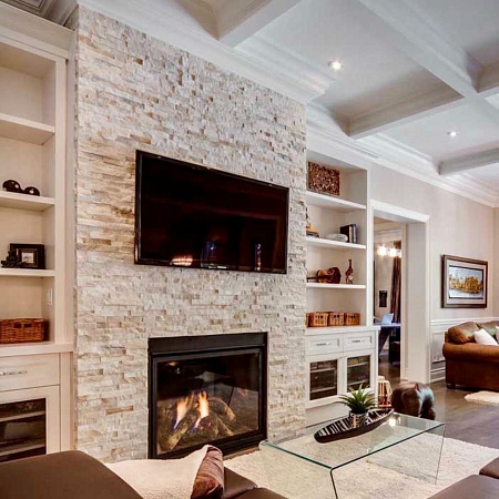 3d панели из натурального камня. Сланец бежевый (Лайт)