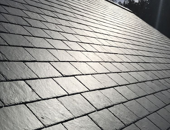 Натуральный отделочный камень для кровли