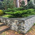 Кварцит серо-зеленый (Грубый камень) 3Д панели из натурального камня