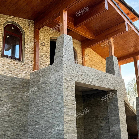 3d панели из натурального камня. Кварцит зелёный (Классик)