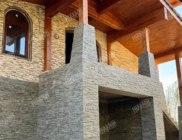 Натуральный облицовочный камень для фасадов