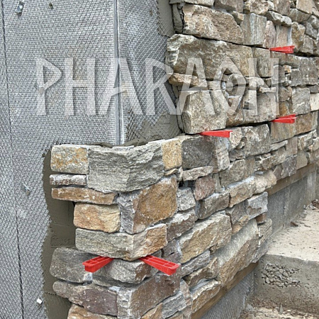 Кварцит мультиколор (Наружный угол)