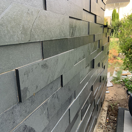 Сланец черный (нарезка) 70х400 мм.