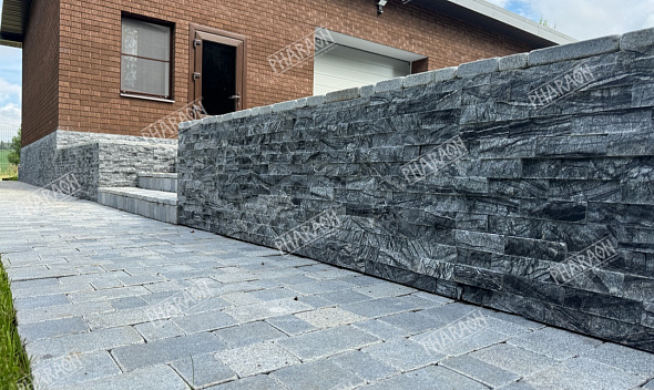 Проект "Мрамор Древесный Серый"