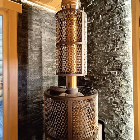 3d панели из натурального камня. Кварцит чёрный (Классик)